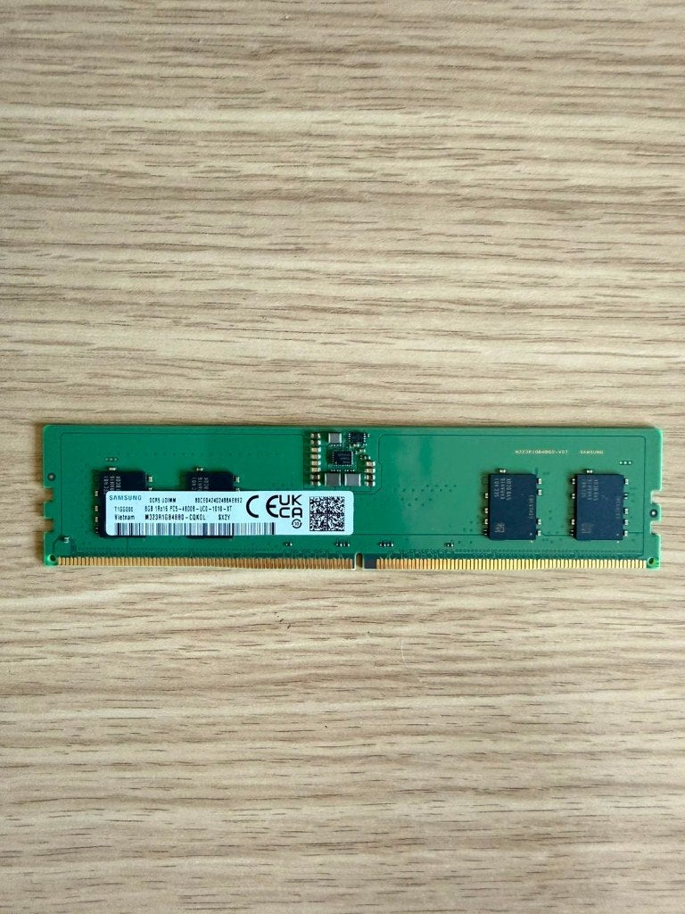 8 GO DE RAM DDR5 UDIMM, Informatique & Logiciels, Mémoire RAM, Enlèvement ou Envoi, 8 GB, Comme neuf, Desktop