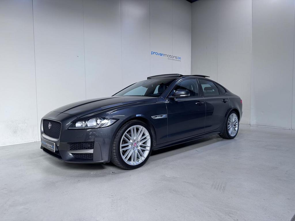 Jaguar XF 2.0d Autom. - R Sport - Pano - GPS - Topstaat!, Autos, Jaguar, 0 kg, Argent ou Gris, Achat, 0 kg