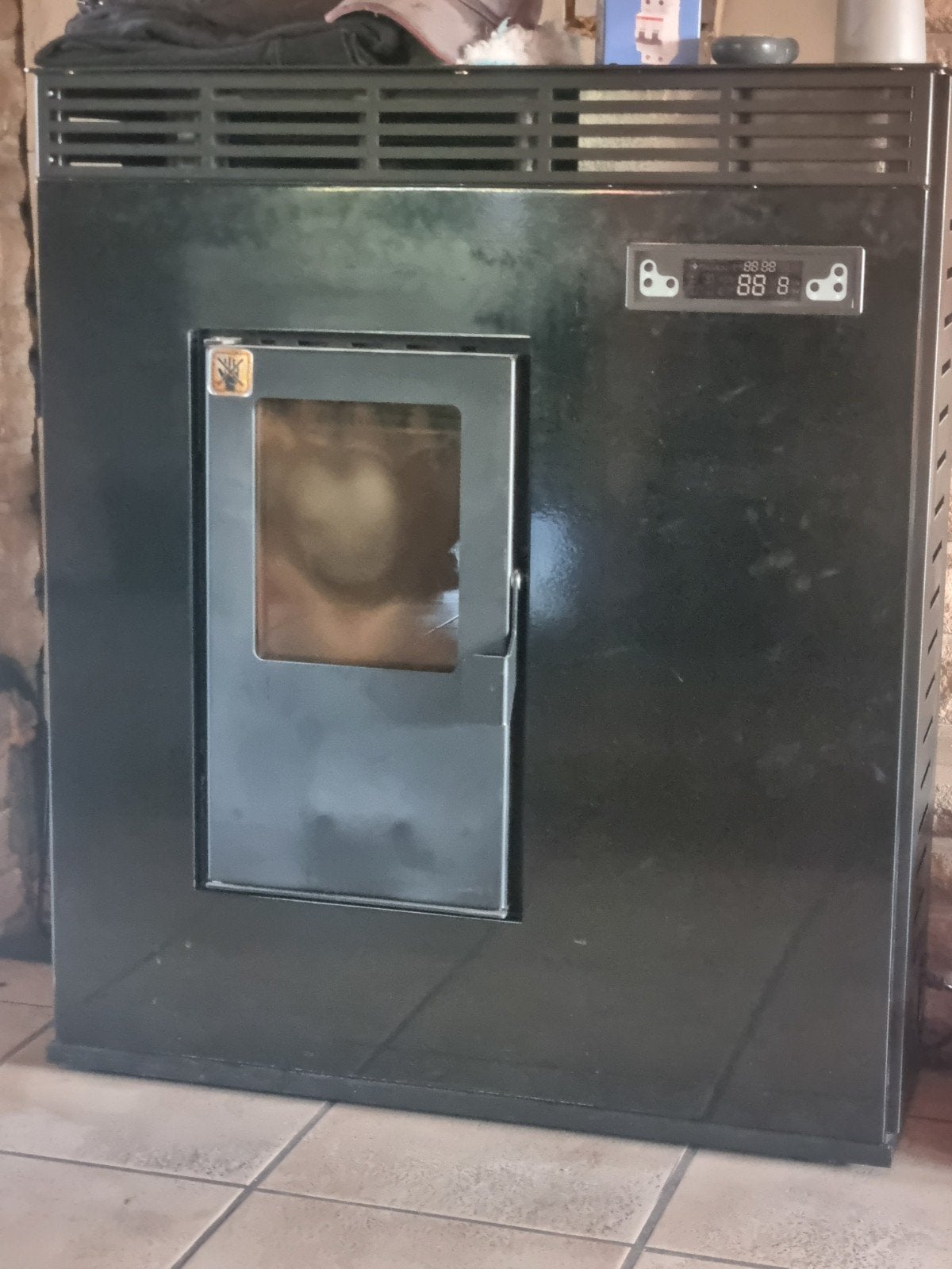 Kalka pelletkachel 13 kw, Huis en Inrichting, Kachels, Ophalen, Pelletkachel