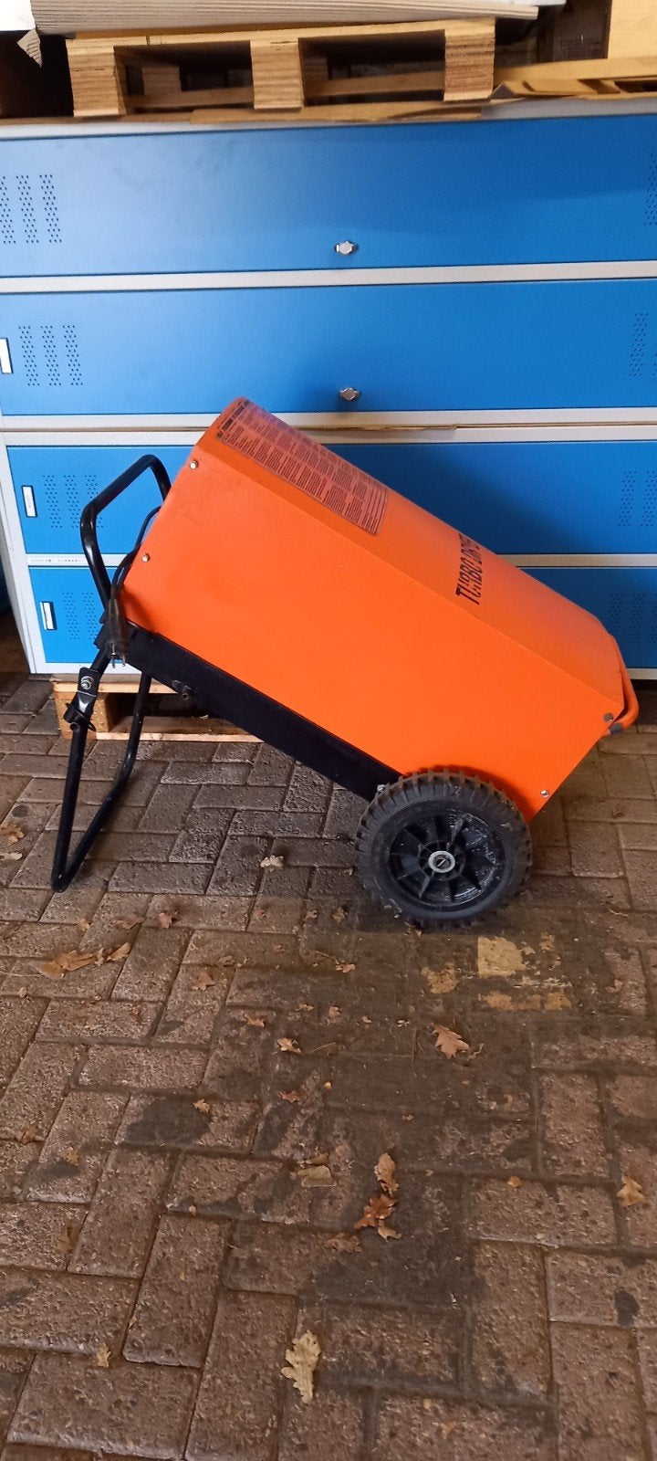 Bouwdroger Trotec TTK800, Ophalen
