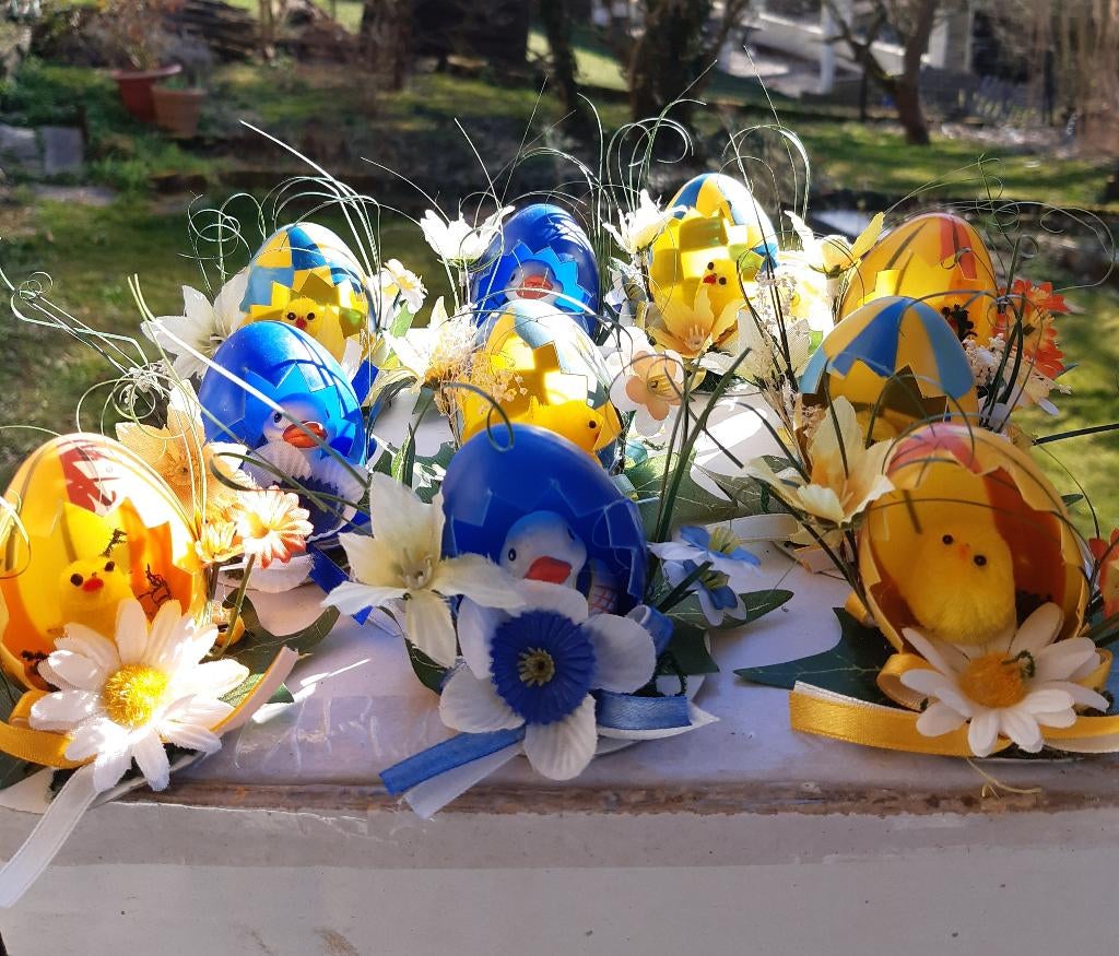 Lot de 10 oeufs de Pâques, Divers, Enlèvement, Neuf