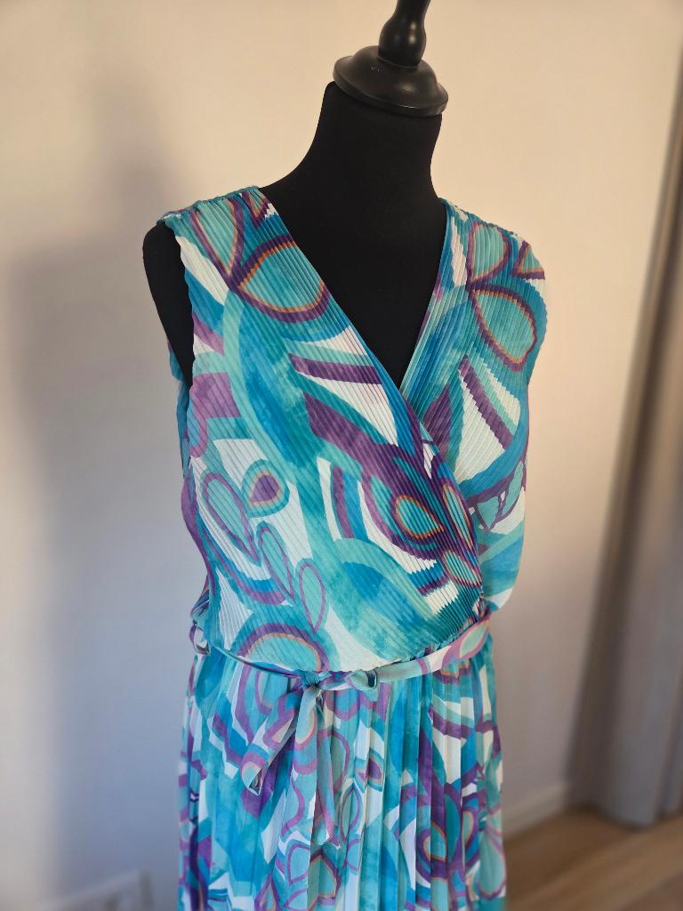 Zomerse lange (zwangerschaps)jurk, Kleding | Dames, Jurken, Ophalen, Zo goed als nieuw, Maat 42/44 (L)