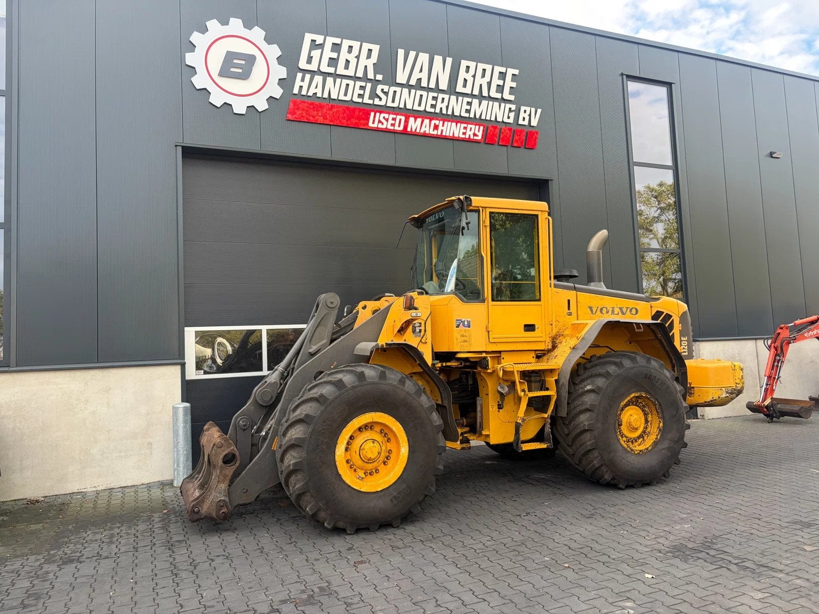 Volvo L120E shovel/wiellader (bj 2006), Wiellader of Shovel