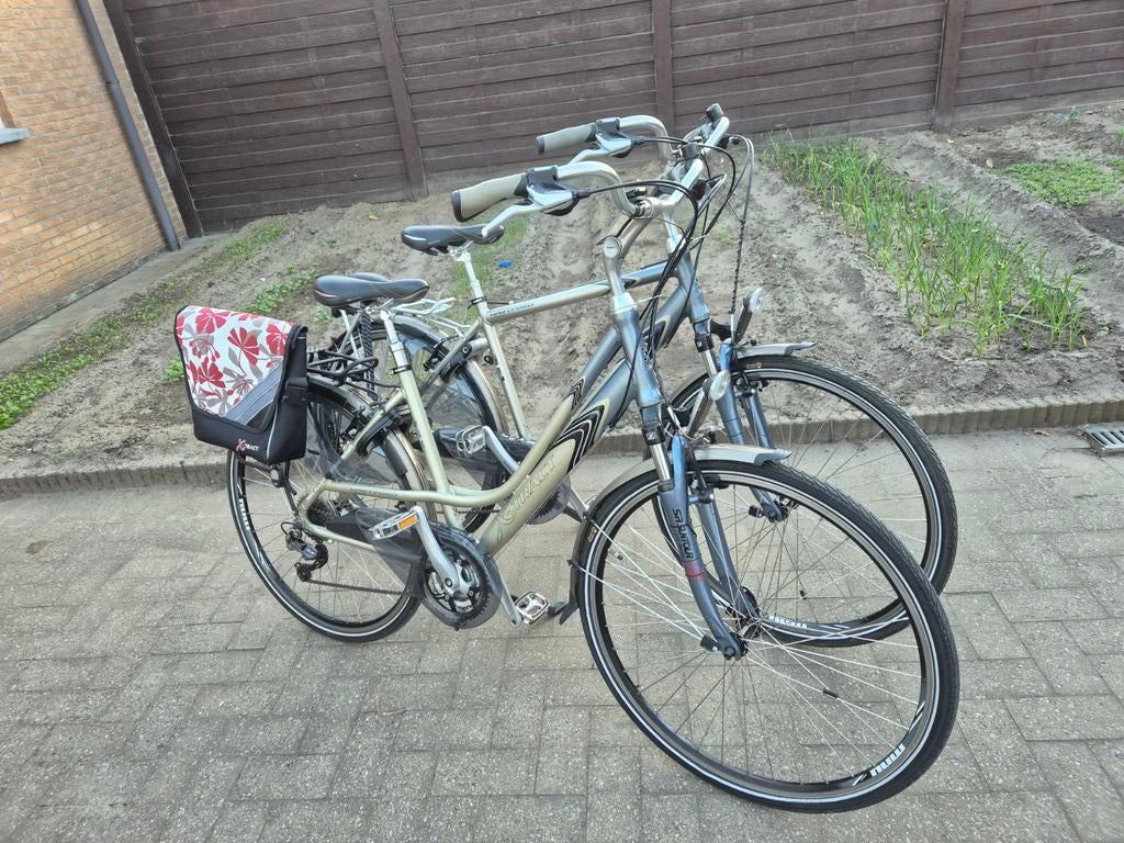 Dames en heren fiets te koop set, Autres marques, 53 à 56 cm, Comme neuf, Enlèvement