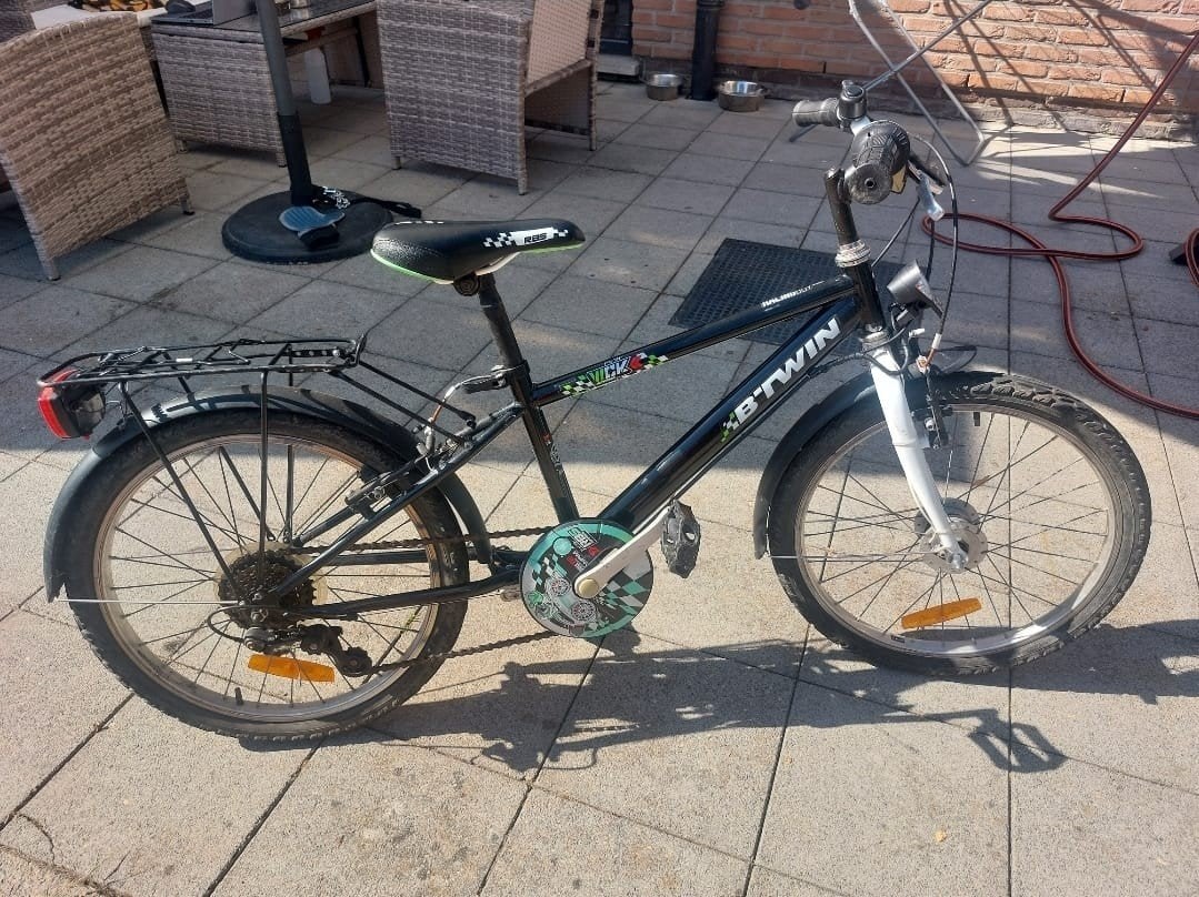 vélo pour garçons de 6 à 9 ans, Vélos & Vélomoteurs, Enlèvement, Utilisé, 18 à 20 pouces