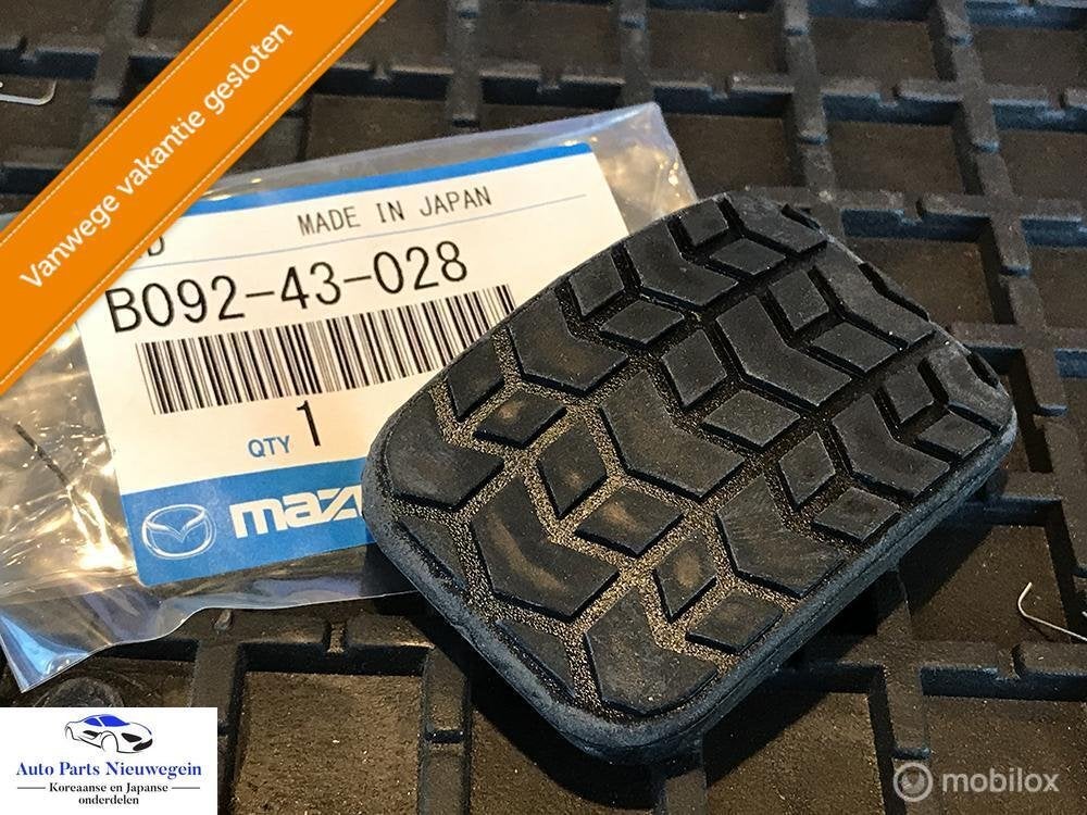 Pedaalrubber origineel Mazda MX-5 I ('90-'99) B092-43-028, Neuf, Enlèvement ou Envoi, Mazda, Mazda