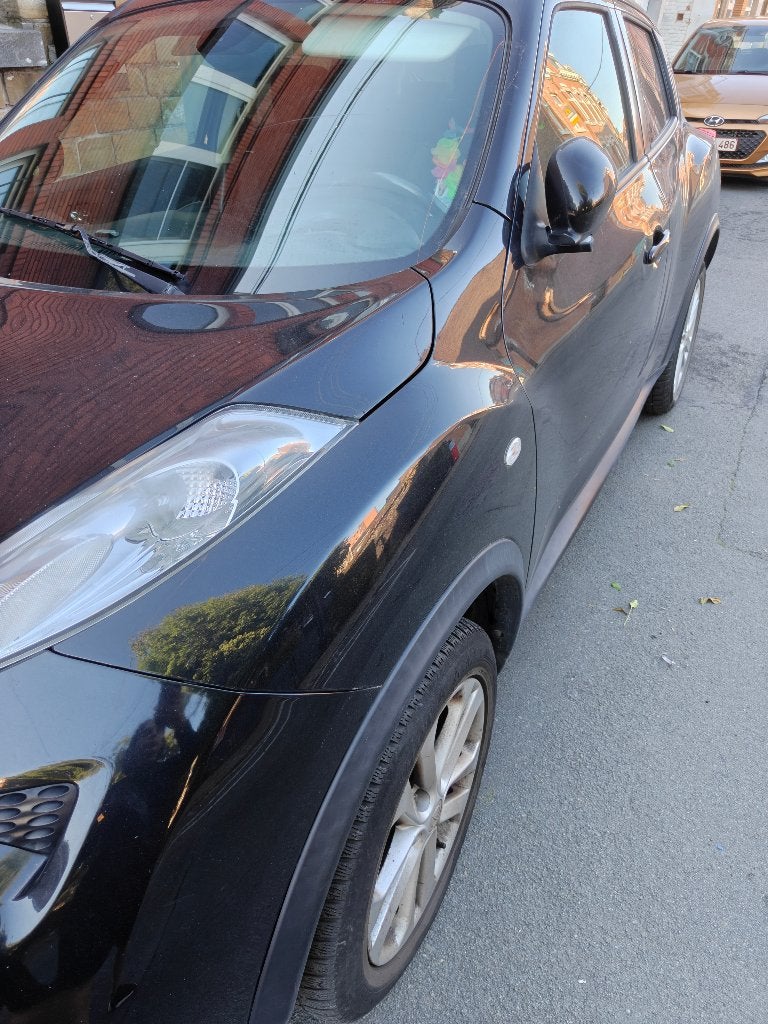 Nissan Juke, Auto's, Euro 5, Stof, Zwart, Zwart