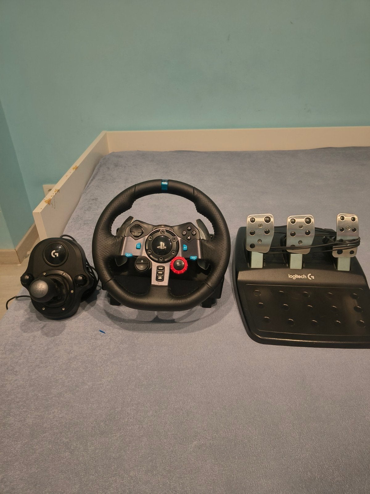 LOGITECH G29 DRIVEFORCE MET SCHAKELAAR, Games en Spelcomputers, Ophalen of Verzenden, Nieuw, Controller