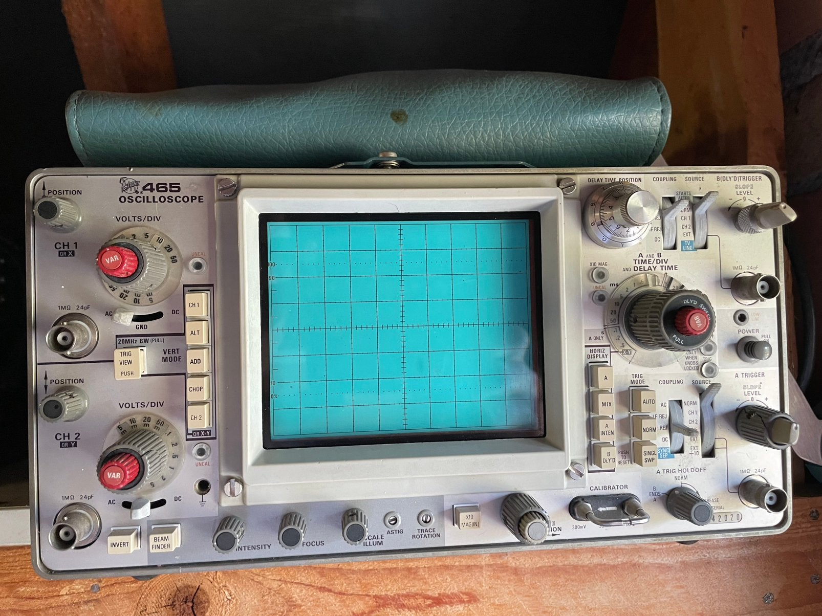 Tektronics 465 occiloscoop, Bricolage & Construction, Instruments de mesure, Enlèvement, Comme neuf