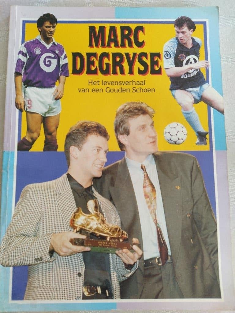 boek: Marc Degryse (GESIGNEERD), Boeken, Ophalen of Verzenden, Gelezen, Balsport