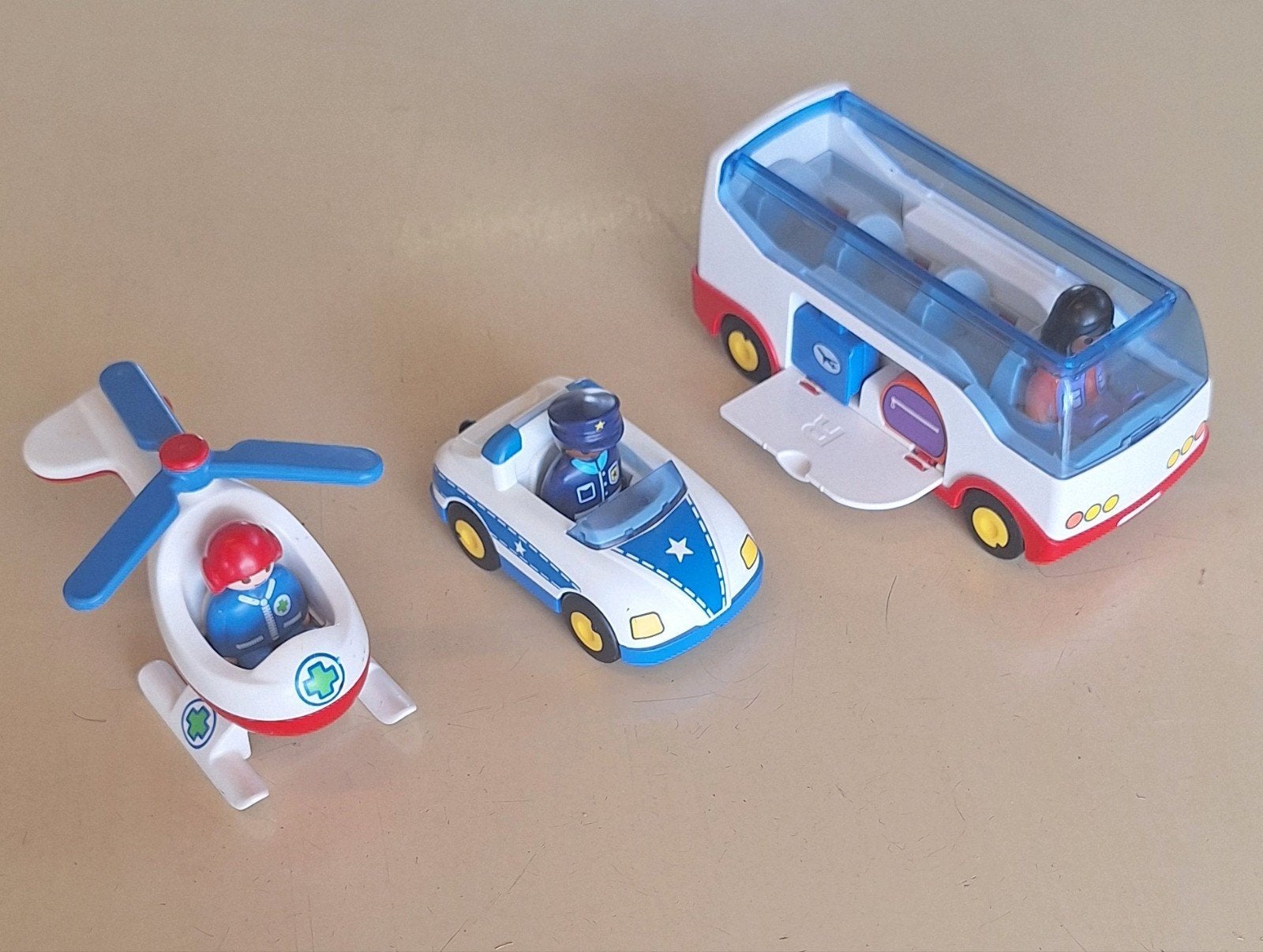 Bus, politie en helikopter Duplo, Enlèvement ou Envoi, Duplo