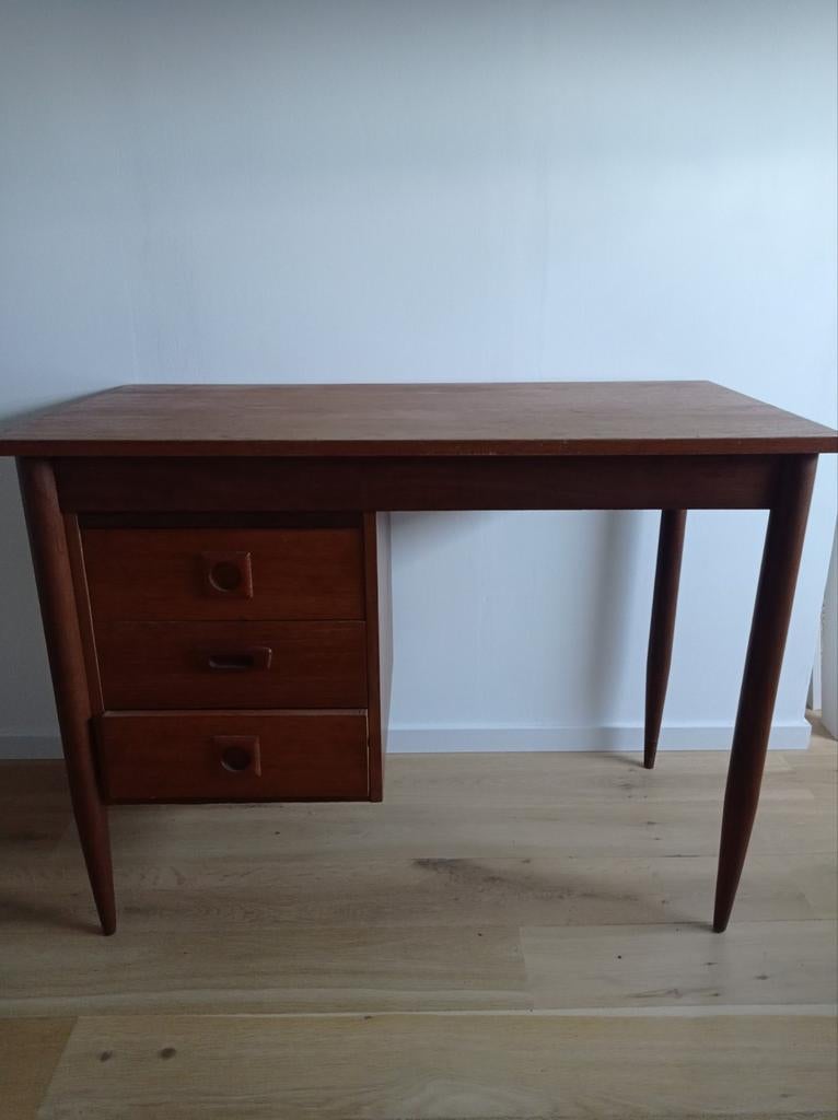 Bureau danois vintage des années 1960, Vintage, Enlèvement, Bois