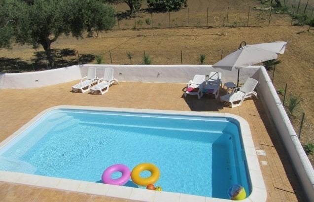 Maison de vac. : Sicile MAX 5p avec piscine privée et jardin, Propriétaire, Village, Maison de campagne ou Villa, 5 personnes