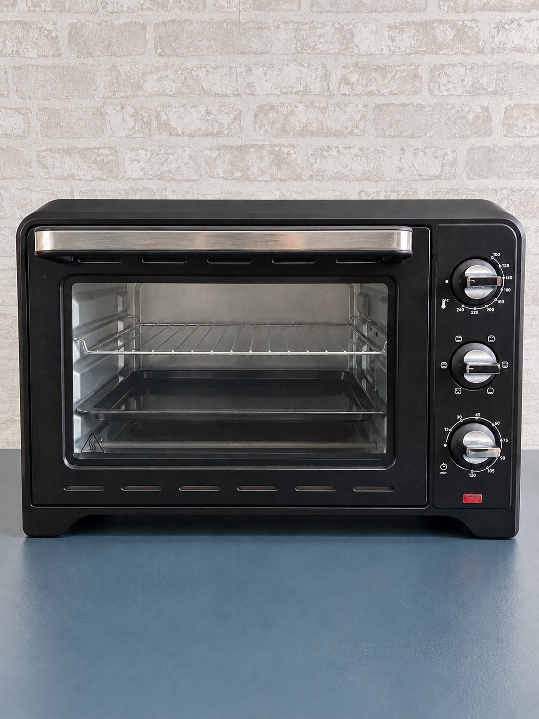 Moulinex OX464810 mini oven 33L hetelucht + grill 1600W, Ophalen, Minder dan 45 cm, Minder dan 45 cm, Hete lucht