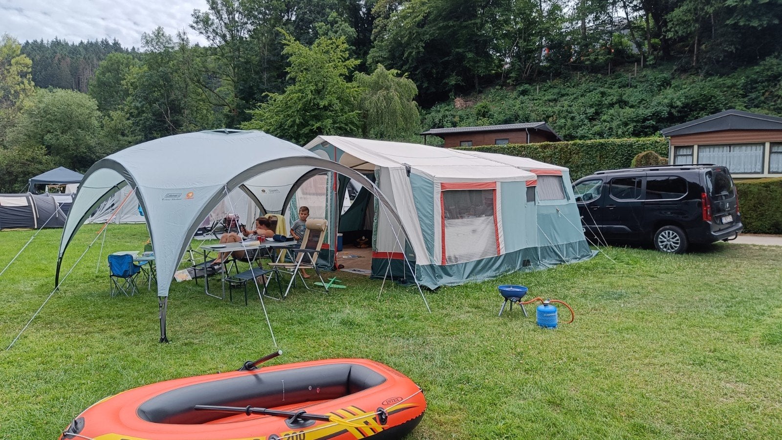 Trigano Vendôme de luxe vouwwagen, Caravanes & Camping, Tentes, Enlèvement