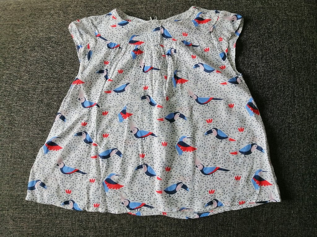 leuk bloesje met toekans BESTIES JBC mt 104, Kinderen en Baby's, Kinderkleding | Maat 104, Gebruikt, Meisje, JBC, Ophalen of Verzenden