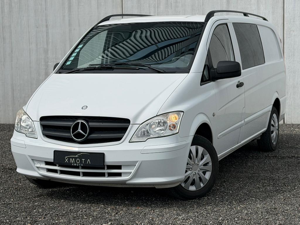 Mercedes Vito Dubbele Cabine Lichte Vracht, 100 kW, Euro 5, Zwart, 4 cilinders