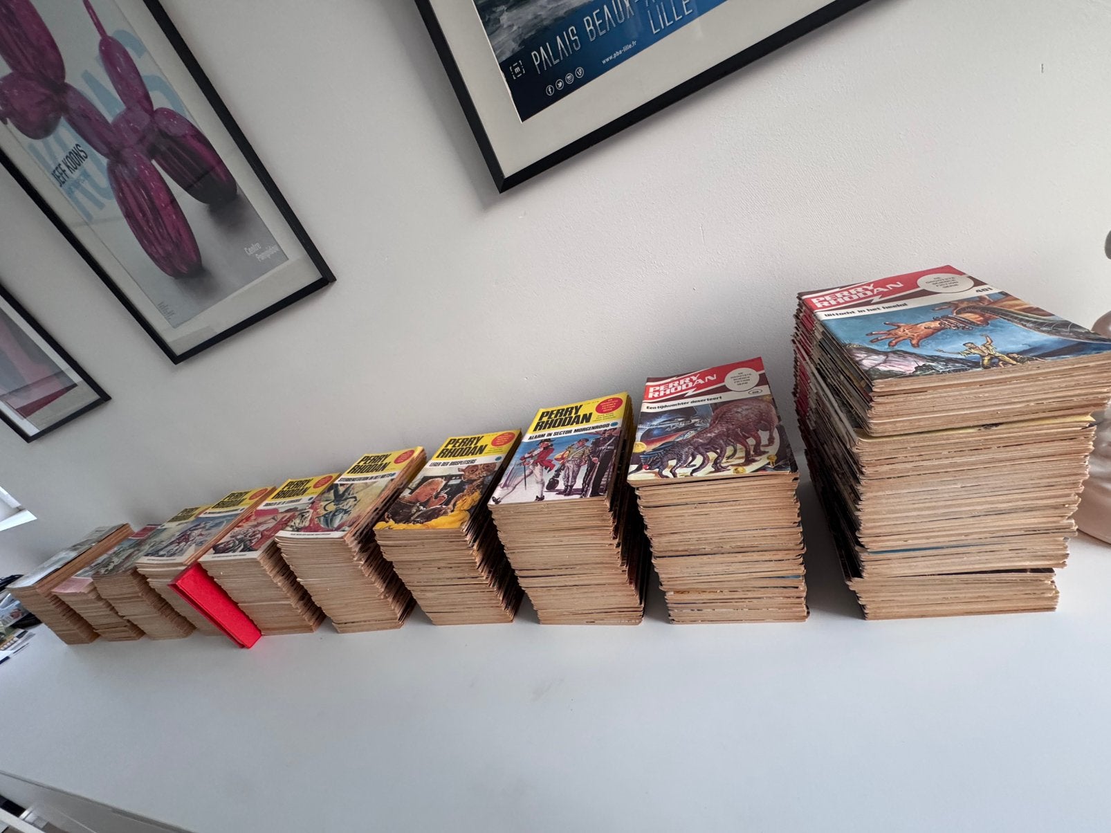 een grote collectie Perry Rhodan., Ophalen, Zo goed als nieuw