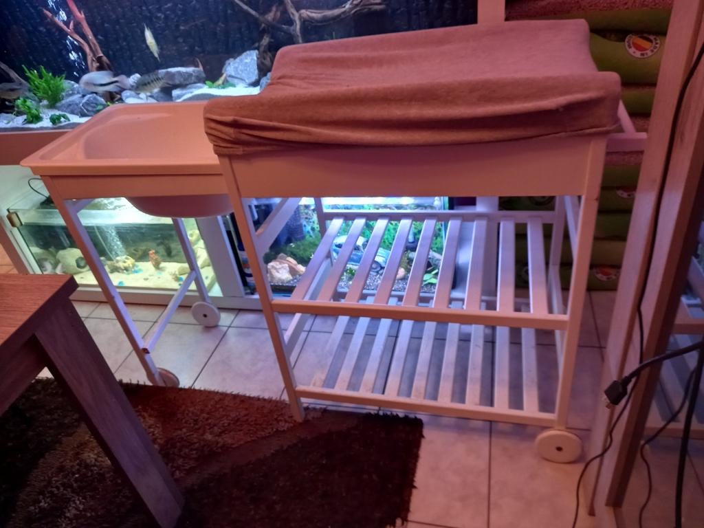 Table à langer baignoire, Enlèvement, Utilisé, Baignoire, Standard