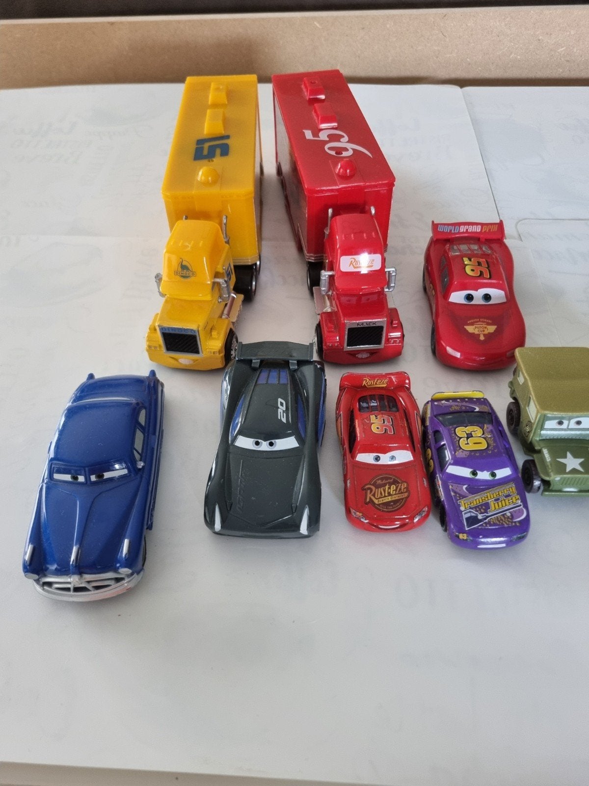 Cars Auto 's, Kinderen en Baby's, Speelgoed |Speelgoedvoertuigen, Ophalen, Gebruikt