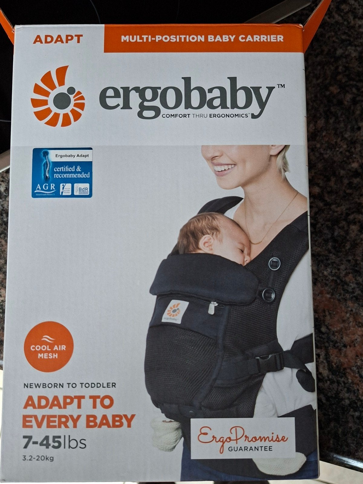 draagzak baby Ergo Promise zo goed als nieuw hele propere, Kinderen en Baby's, Overige merken, Ophalen of Verzenden, Zo goed als nieuw