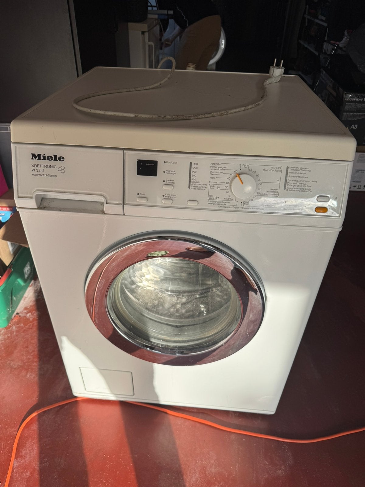 Miele softtronic, Ophalen, Gebruikt, Voorlader, 1200 tot 1600 toeren
