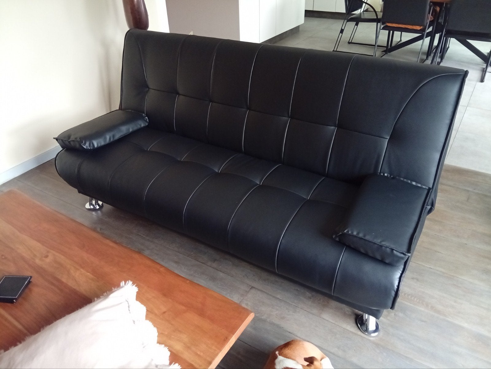 Nouveau canapé-lit en cuir, Maison & Meubles, Canapés | Coins salons complets, Enlèvement, Neuf, Cuir