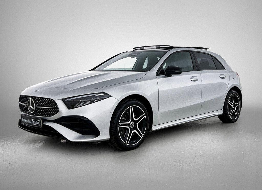 Mercedes-Benz A-klasse 250 e Hatchback AMG Line | Panoramisc, Auto's, Mercedes-Benz, Bedrijf, Te koop, A-Klasse, Airconditioning