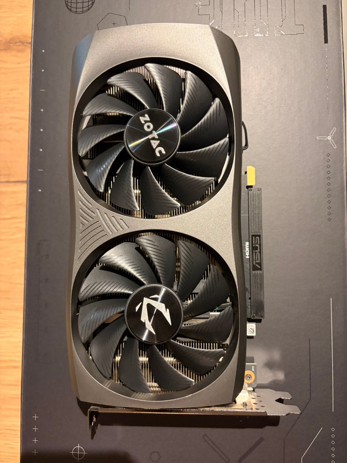 ZOTAC RTX 4060 Ti 8GB, Informatique & Logiciels, Cartes vidéo, Enlèvement ou Envoi, Comme neuf
