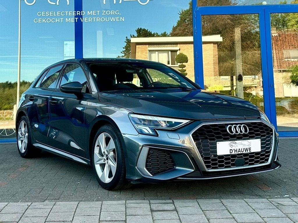 Audi A3 Sportback 35 TFSI S Line, Dealer onderhouden, Stof, 1498 cc, 4 cilinders