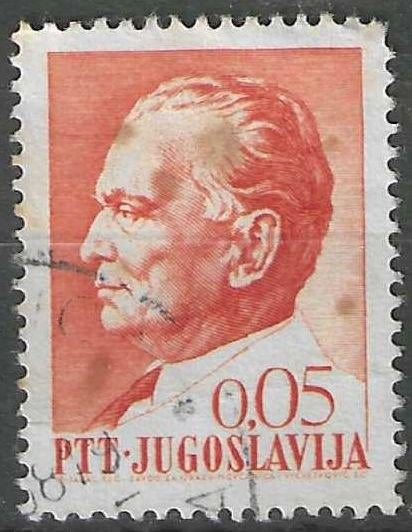 Joegoslavie 1968 - Yvert 1143 - Maarschalk Tito (ST), Verzenden, Gestempeld