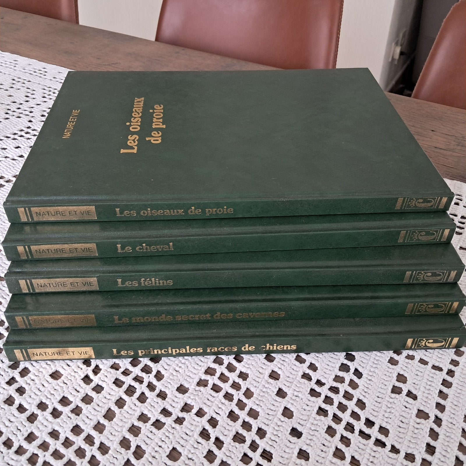 5 boeken " Nature et Vie ", Boeken, Complete serie, C, Ophalen of Verzenden, Zo goed als nieuw