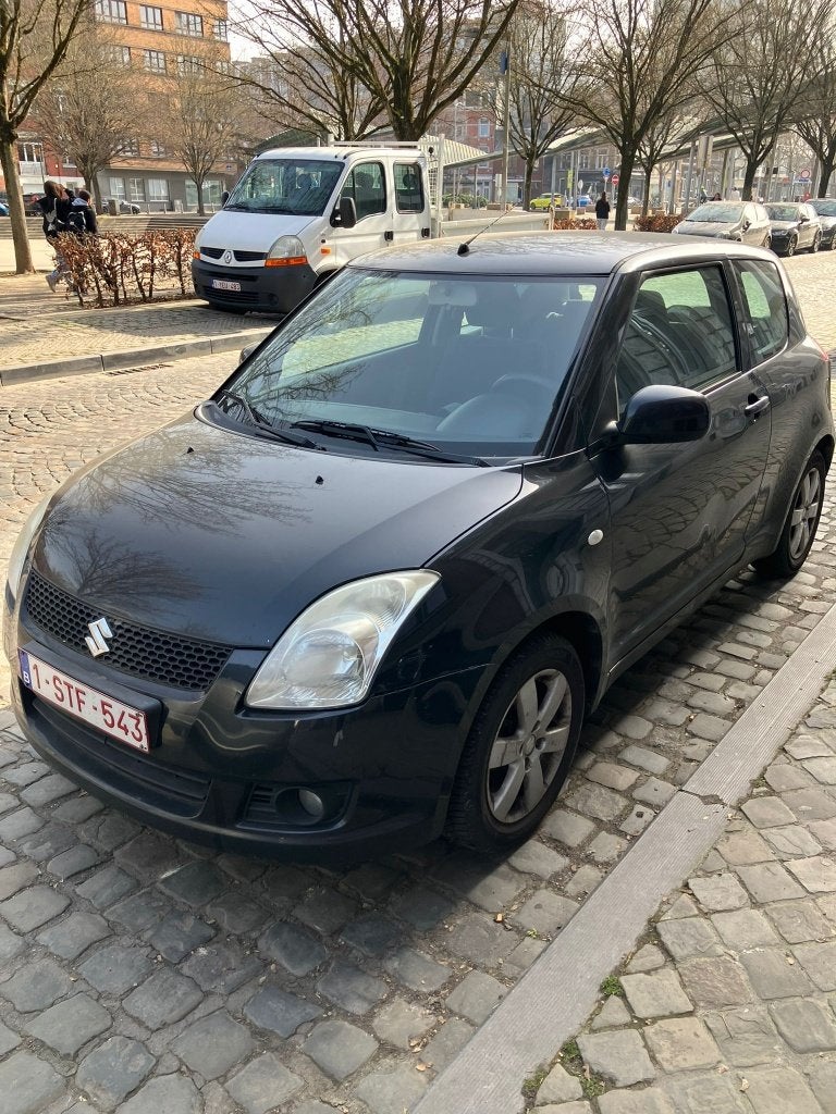 Suzuki Swift, Auto's, Voorwielaandrijving, Stof, Zwart, Particulier