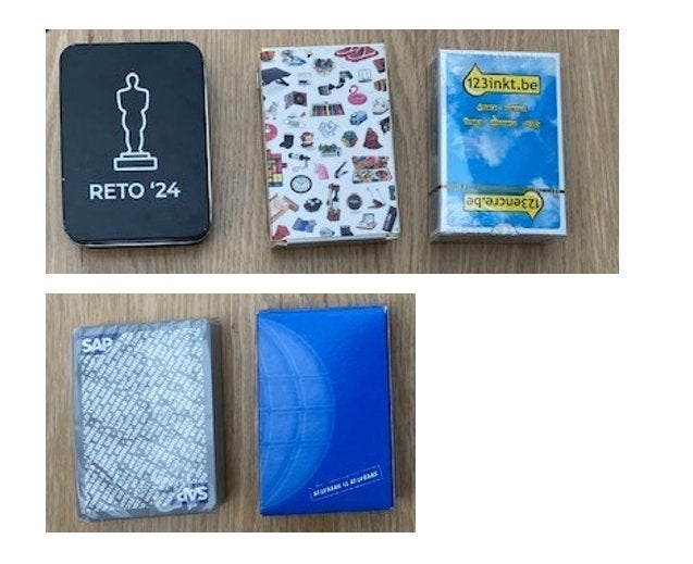 Diverses cartes à jouer - Nouveau !, Enlèvement ou Envoi, Neuf, Carte(s) à jouer