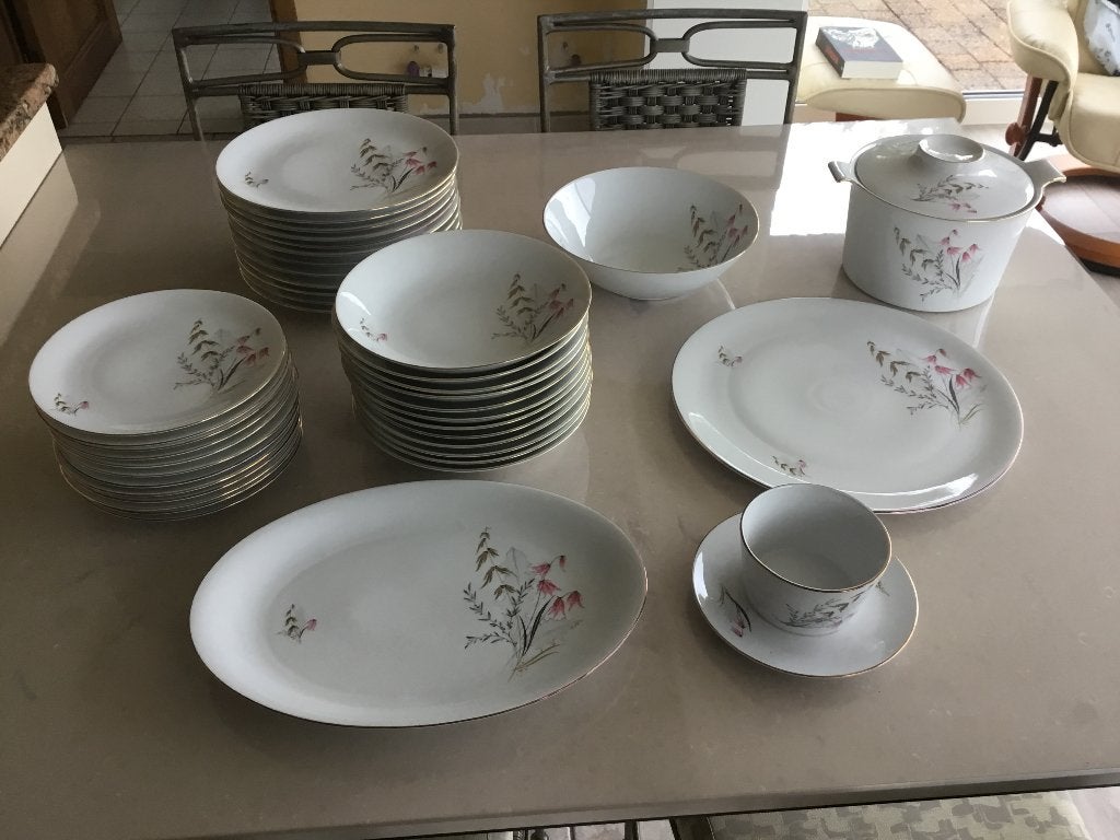 Eetservies - vintage porselein, Ophalen