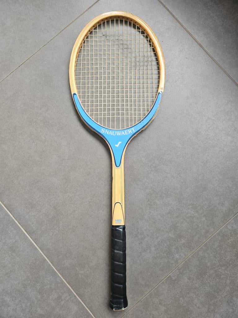 Oude tennis raket, Sport en Fitness, Tennis, Ophalen