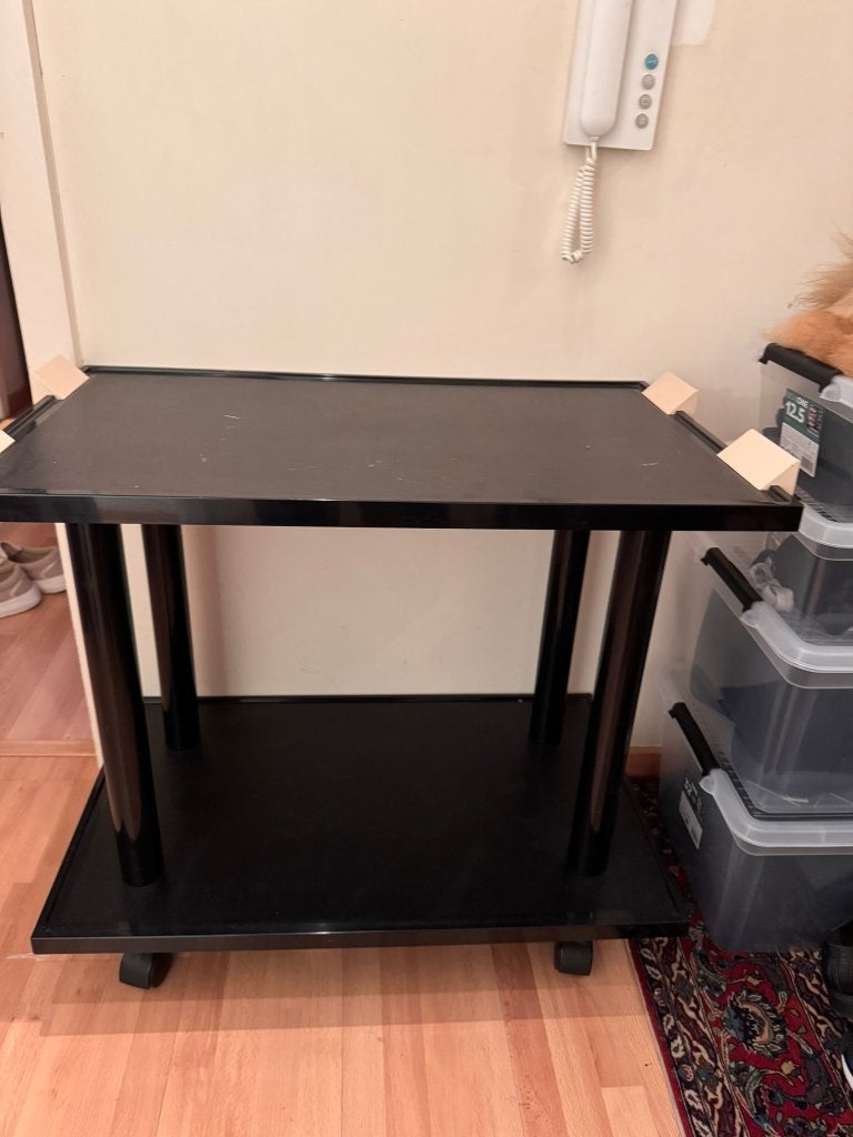 Chariot, Maison & Meubles, Synthétique, Enlèvement, Utilisé, 75 cm ou plus