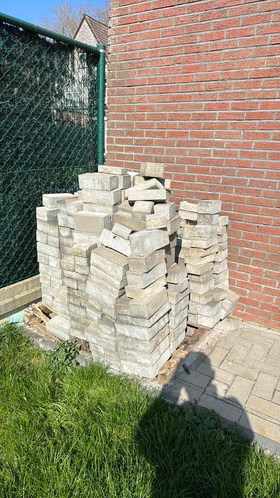 Gratis klinkers, Doe-het-zelf en Bouw, Ophalen, Gebruikt