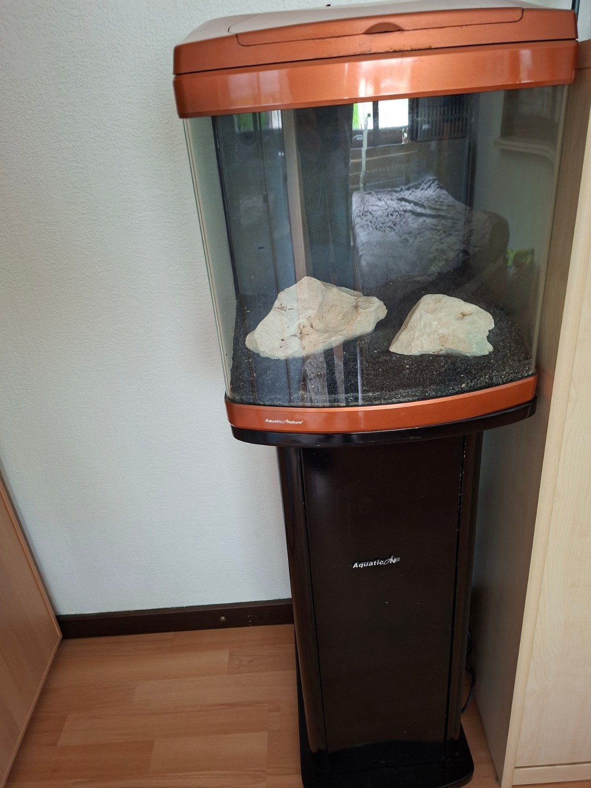 aquarium met kastje 10 guppy's, filterpomp en verwarming, Dieren en Toebehoren, Ophalen, Verwarming