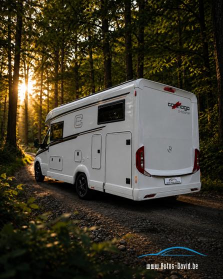 Carthago C Tourer T143LE Camper Mercedes Aut. 2 Slaappl, Caravans en Kamperen, Automaat, 6 tot 7 meter, Bedrijf, Diesel