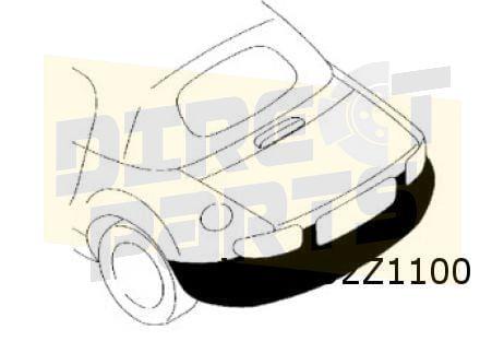 Mazda MX-5 (3/05-) achterbumper (te spuiten) Origineel! NFY0, Auto-onderdelen, -, Verzenden, -, Nieuw