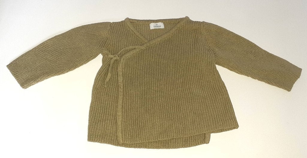 Baby gebreid jasje groen Zeeman 62, Kinderen en Baby's, Ophalen of Verzenden, Nieuw, Jongetje of Meisje, Jasje