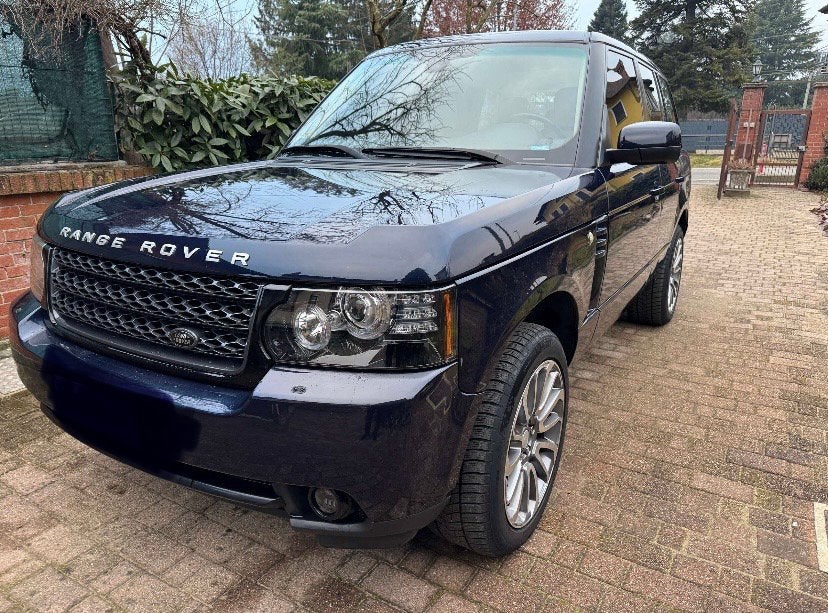 Range-Rover L405 2012, Auto's, Automaat, Zwart, Leder, 2860 kg