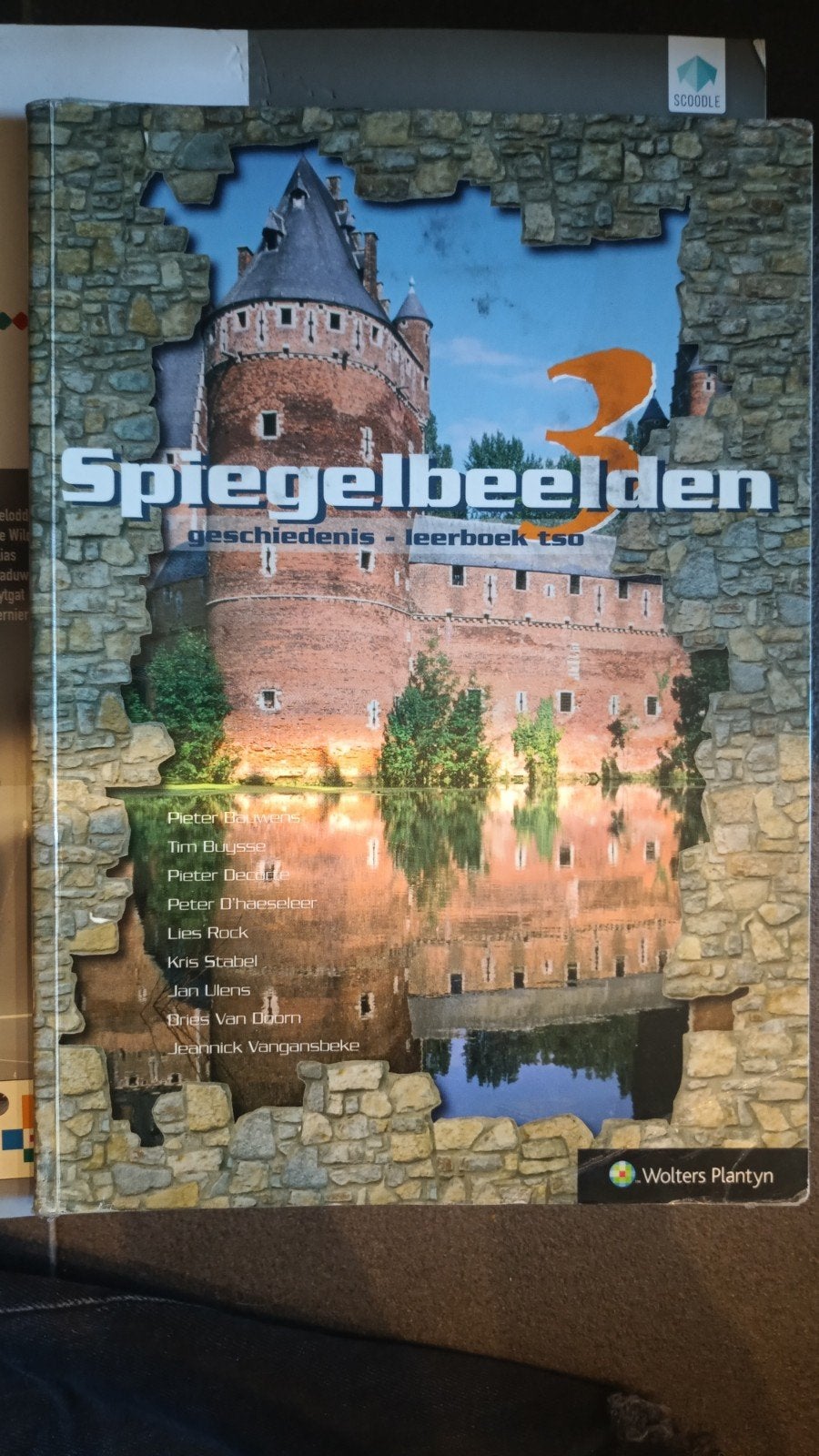 spiegelbeelden 3 - geschiedenis - leerboek TSO, Livres, Livres scolaires, Enlèvement ou Envoi, Utilisé, Histoire, D'Haeseleer