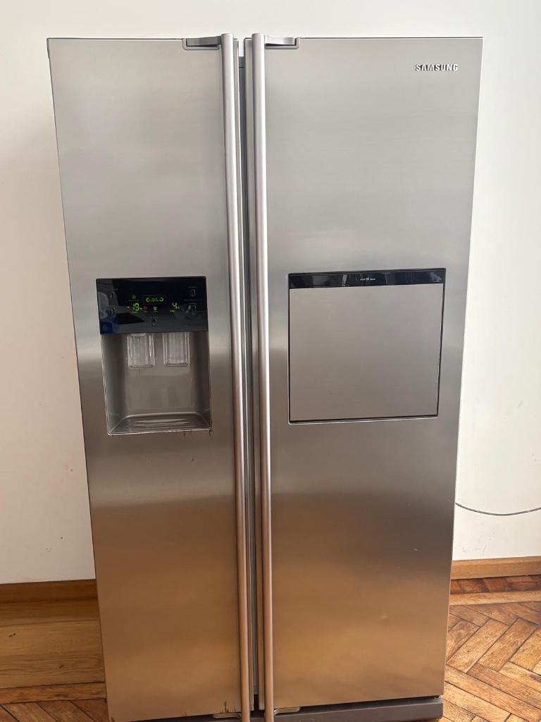 Frigo américain, 150 à 200 litres, Enlèvement, Comme neuf, Avec compartiment congélateur