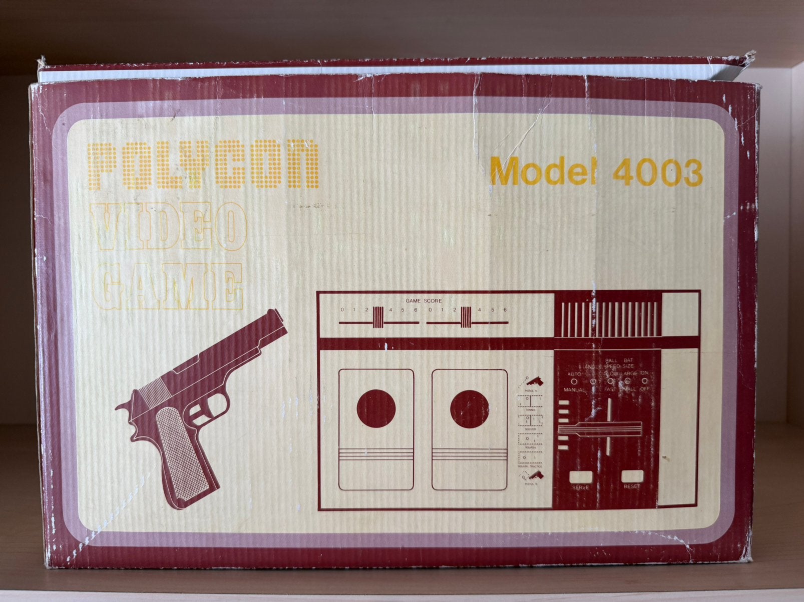 Polycon Video Game model 4004, Ophalen, Shooter, 1 speler, Eén computer