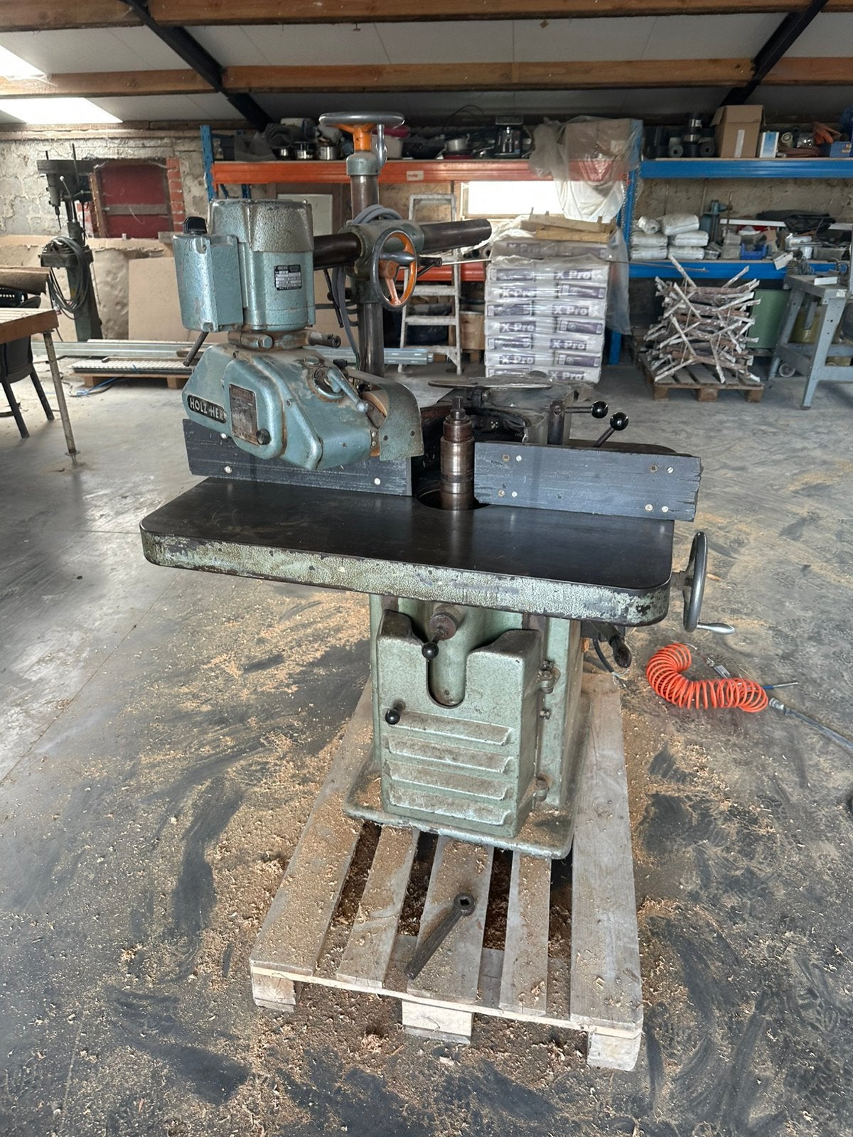 Topie freesmachine, Doe-het-zelf en Bouw, Gereedschap | Freesmachines, Ophalen, Gebruikt, Elektrisch