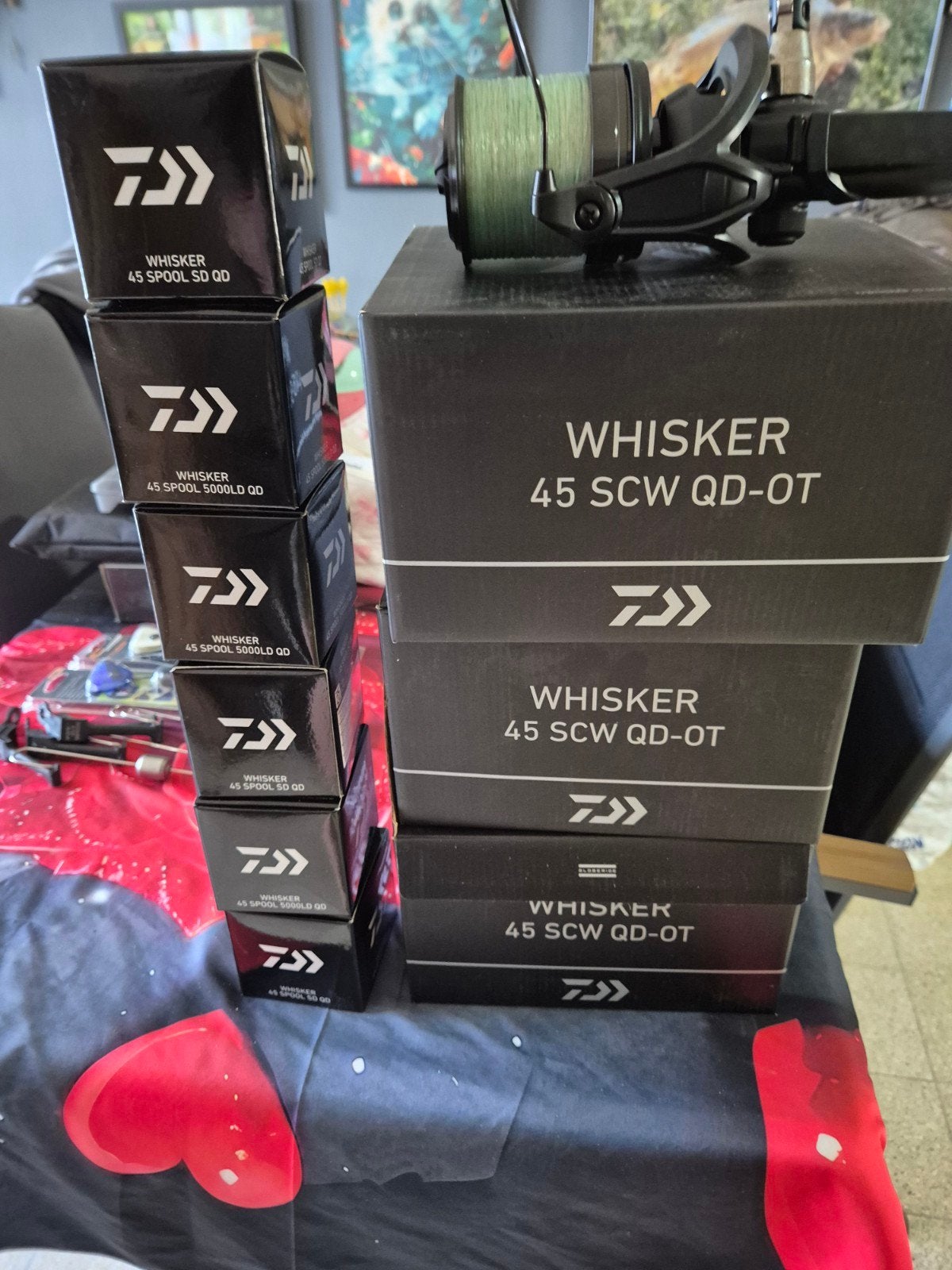 molens daiwa shimano, Ophalen of Verzenden, Zo goed als nieuw