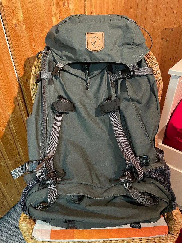 FJÄLLRAVEN KAJKA 65L, Enlèvement, Comme neuf, Sac à dos