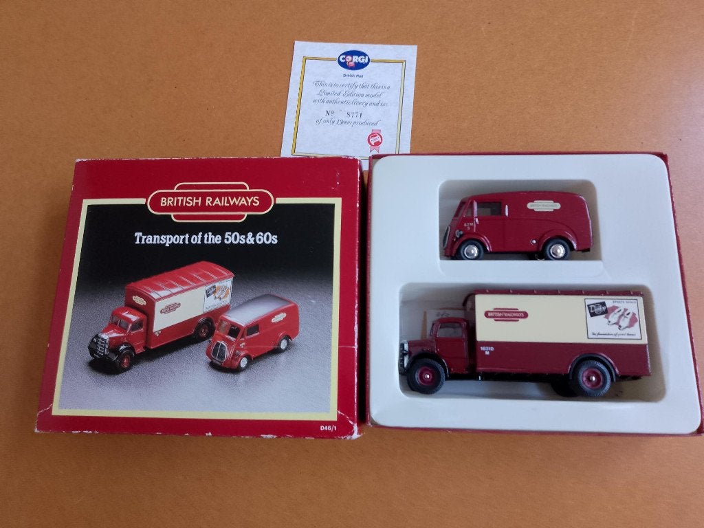 Set Corgi Toys British Railways années 50/60, Enlèvement ou Envoi, Comme neuf, Bus ou Camion, Corgi